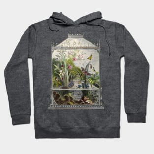 Beautiful Retro Butterfly Terrarium Hoodie